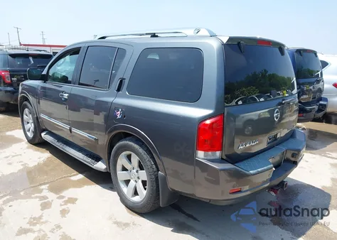 2011 Nissan Armada Sl from USA, damaged, VIN 5N1BA0ND0BN624058